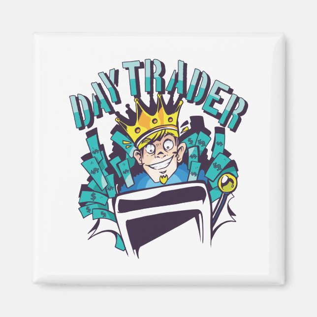 Day Trader Gift Idea Magnet (Front)