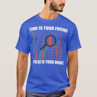 Day Trading Time Is Your Friend Impulse Is Money 7 T-Shirt