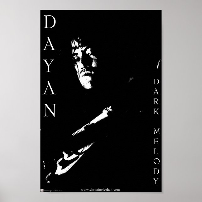 Dayan B and W Poster (Front)