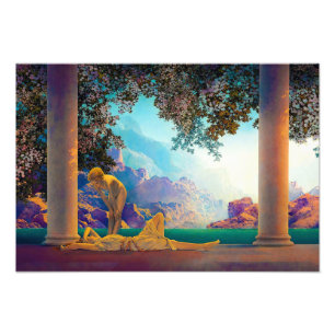 Daybreak, 1922 by Maxfield Parrish Photo Print
