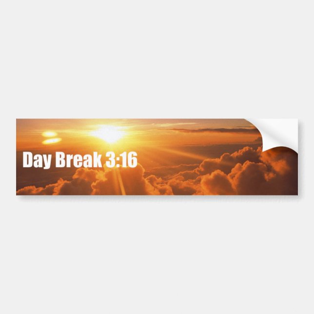 Daybreak 3:16 Bumber Sticker (Front)