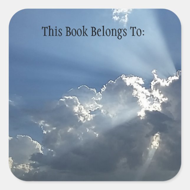 Daybreak Book Label (square) (Front)