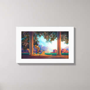 DAYBREAK Maxfield Parrish 1922 ... 2025 Canvas Print
