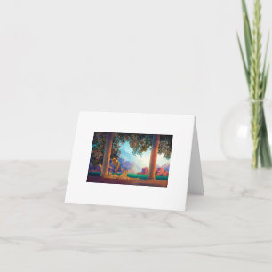 DAYBREAK Maxfield Parrish 1922 ... 2025  Card