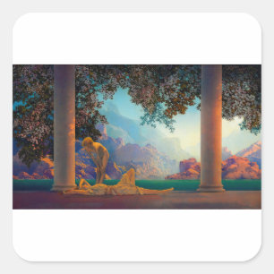 DAYBREAK Maxfield Parrish 1922 Stickers