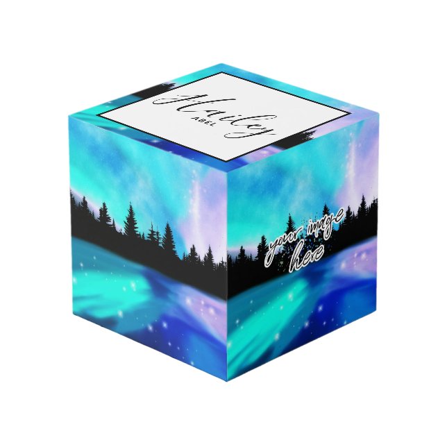 Daybreak Reflections Cube (Front Angled)