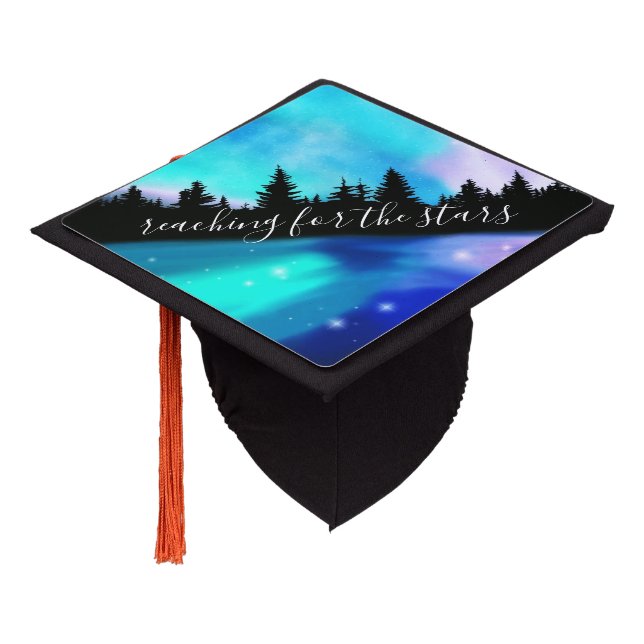 Daybreak Reflections Graduation Cap Topper (Angled)