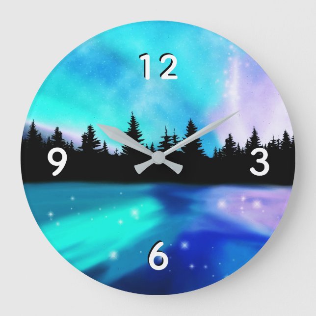 Daybreak Reflections Large Clock (Front)
