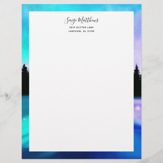 Daybreak Reflections Letterhead (Front)