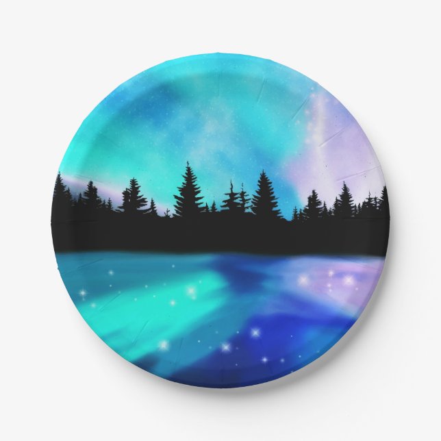 Daybreak Reflections Paper Plate (Front)