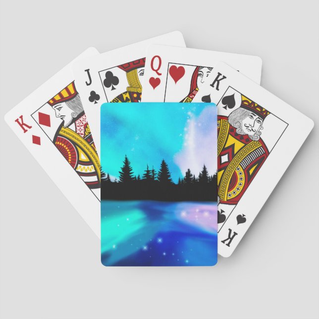 Daybreak Reflections Playing Cards (Back)