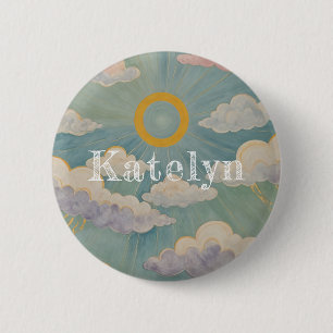 Daybreak's Embrace Personalised 2 Inch Round Button