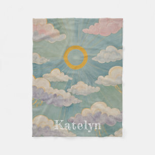 Daybreak's Embrace Personalised Fleece Blanket