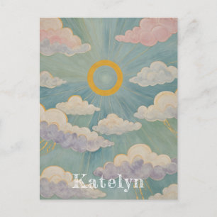 Daybreak's Embrace Personalized Postcard