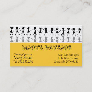 Daycare Business Card