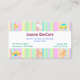 Daycare Business Card