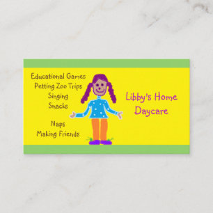 Daycare Business Card - Customizable
