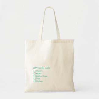 Daycare Checklist Tote Bag