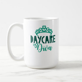 Daycare Diva Son Daughter Preschool Tiara Funny Coffee Mug