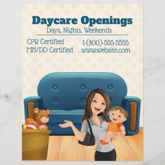 Daycare Openings Promotional Flyer