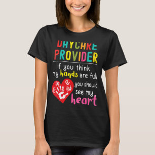 Daycare Provider Childcare Teacher Appreciation Q T-Shirt