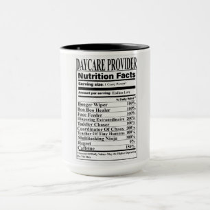 Daycare Provider Facts Mug