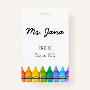 Daycare Teacher Badge