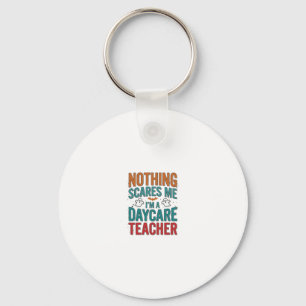 Daycare Teacher Halloween Ghost Vintage Shirt Desi Keychain