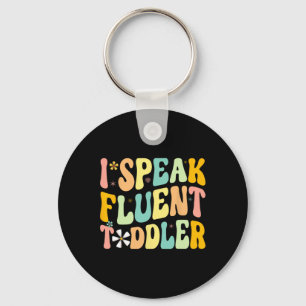 Daycare Teacher Happy 100th Day Of School 100 Days Keychain