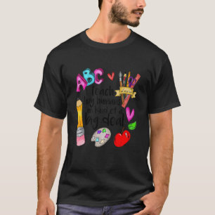 Daycare Teacher I Teach Tiny Humans I'm Kind Of Bi T-Shirt