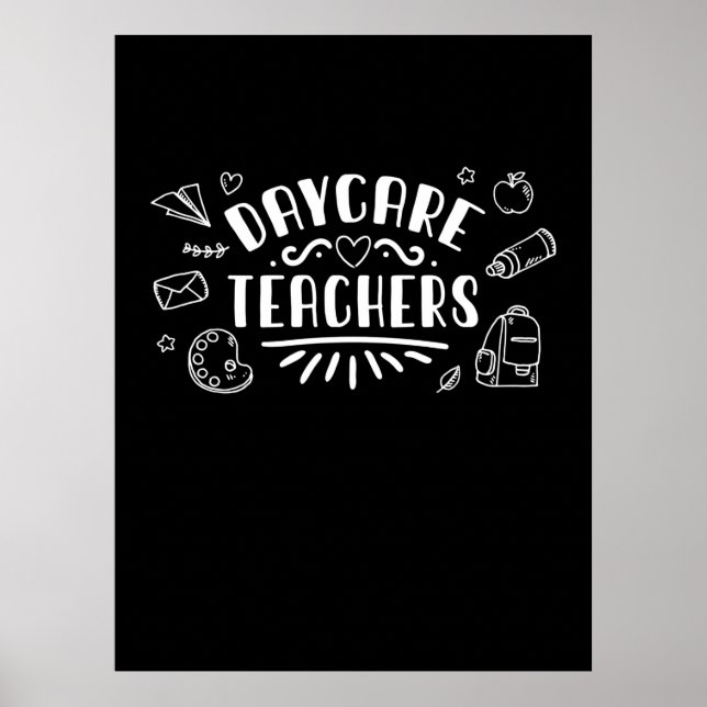 Daycare Teachers Poster (Front)