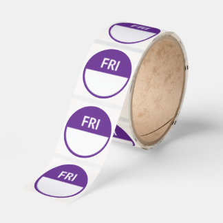 Daydot Daily Food Rotation Safety Friday Writable Classic Round Sticker
