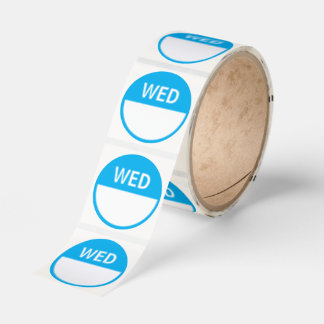 Daydot Food Rotation Safety Wednesday Writable Classic Round Sticker