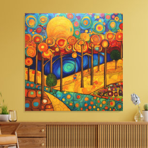 Daydream Forest Canvas Print