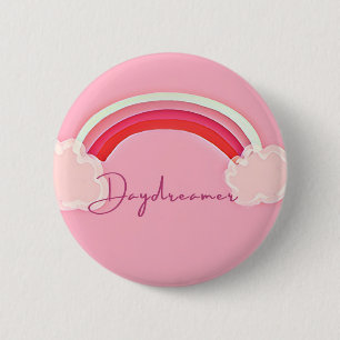 Daydreamer Button. 2 Inch Round Button