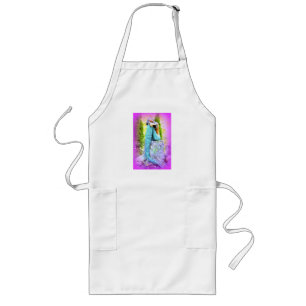 daydreaming mermaid apron