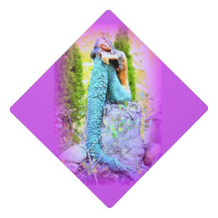 Daydreaming mermaid Thunder_Cove Graduation Cap Topper
