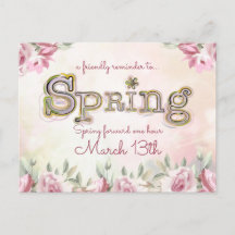 Daylight Savings Spring Forward Reminder