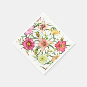 Daylilies All Over Napkin