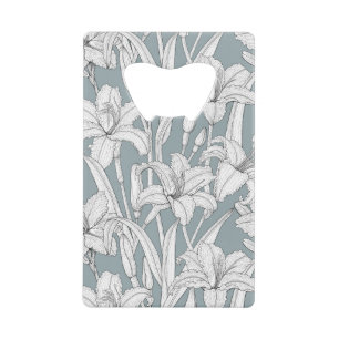 Daylilies Credit Card Bottle Opener