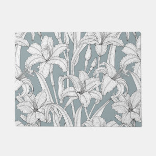 Daylilies Doormat