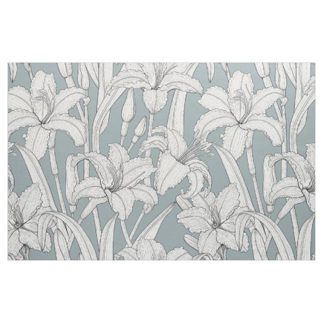 Daylilies Fabric (Fat Quarter)