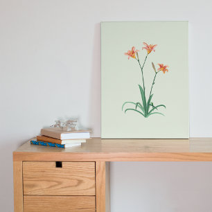 Daylilies Flower Fine Art Canvas Print