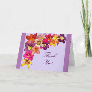 Daylilies Thank You Card