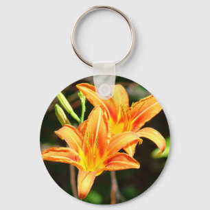 Daylilly Keychain