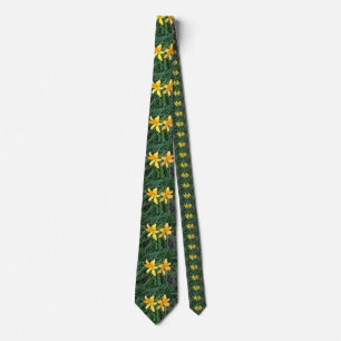 DAYLILY "Downey" Duo --- ECHO Print. Tie