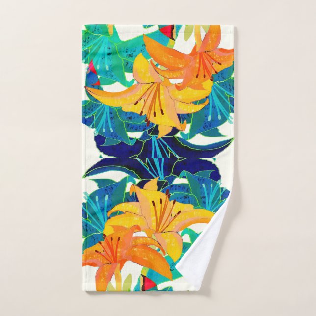 Daylily Hand Towel (Hand Towel)