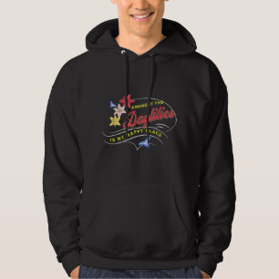 Daylily Lovers Happy Amongst Daylilies Garden Flow Hoodie
