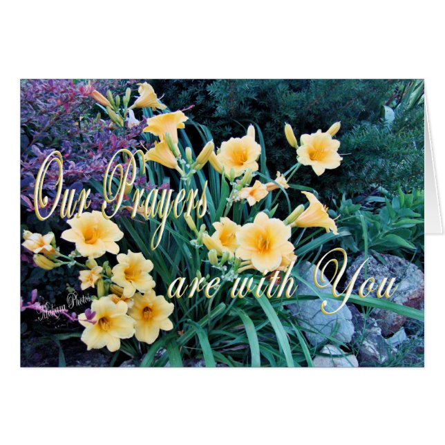 DayLilyPrayer Card-customize (Front Horizontal)