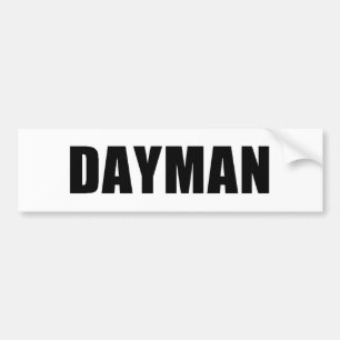 Dayman - Fighter of the Nightman Bumper Sticker